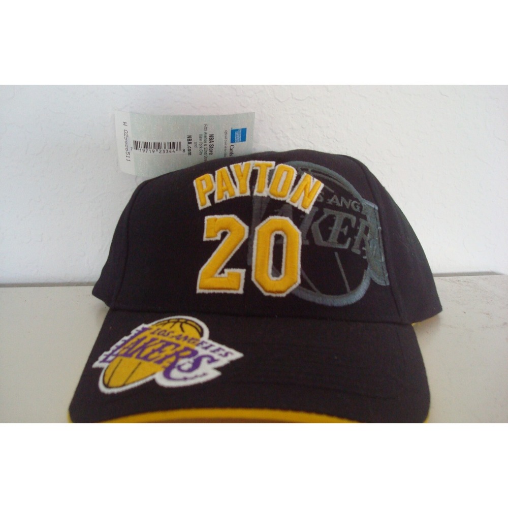 LAKERS PAYTON      beach golf STRAPBACK‎  DEADSTOCK HAT CAP VINTAGE D5
